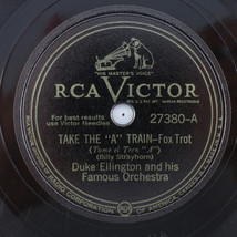 Duke Ellington - Take The &quot;A&quot; Train/The Sidewalks Of New York 78rpm Record 27380 - £41.93 GBP