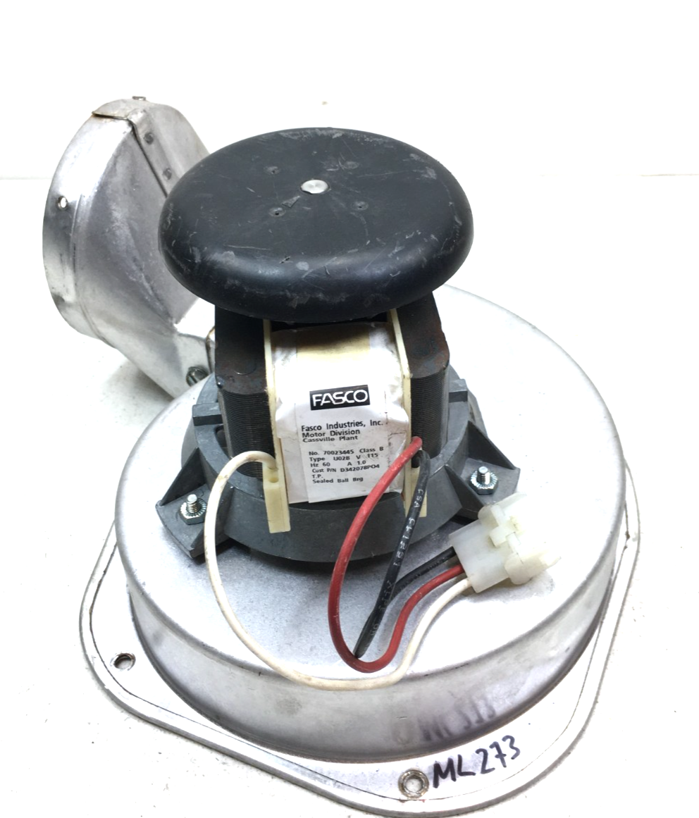FASCO 70023445 Draft Inducer Blower Motor Assembly 115V D342078P04 used ... - $99.00