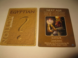 2003 Age of Mythology Board Game Piece: Egyptian Random Card - Next Age ... - $1.00