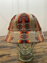 VINTAGE Pendleton Hat Cap Aztec Native Southwest Design Colorful Boho On... - $39.59