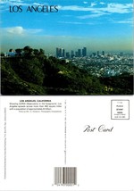 California Los Angeles Griffith Observatory Building In Foreground VTG Postcard - £7.51 GBP
