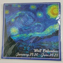 Van Gogh Painting Older 16 Month 2020 - 2021 Mini Calendar 7&quot; x 7&quot; Art Pictures - $3.99