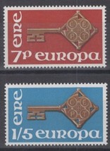 ZAYIX Ireland 242-243 MNH Europa Cept Golden Key 100222S169 - $3.30
