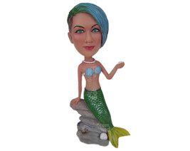 Custom Bobblehead Gorgeous Chick Wearing Mermaid Costume - Super Heroes &amp; Movies - £71.36 GBP