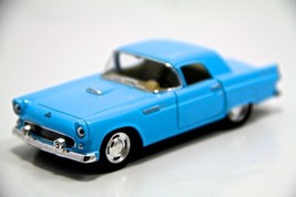 5&quot; Kinsmart 1955 Ford Thunderbird Diecast Model Toy Car 1:36 Blue - £12.76 GBP