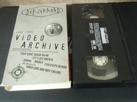 Def Leppard - Video Archive (VHS, 1995) - £5.85 GBP
