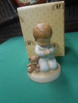 NIB-1987 Enesco MEMORIES OF YESTERDAY &quot;Now I Lay Me Down to Sleep&quot;   Fig... - £6.00 GBP
