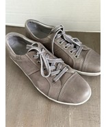 JOSEF SEIBEL Taupe Brown Leather Lace Up Sneakers Comfort Athletic Shoes... - $723.56 MXN