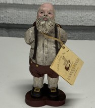 VTG Sarah&#39;s Attic Valentine Santa Figurine 1988 Numbered Rare USA Christmas Love - $19.34