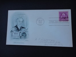 1948 William Allen White First Day Issue Envelope Stamp Amer. Author Jou... - $2.50