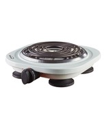 BRENTWOOD 1000W SINGLE ELEC. BURNER WHIT White - $26.72