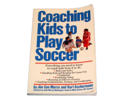 Coaching Kids to Play Soccer, San Marc 1987 2 soccer rings 1 whistle - $3.90