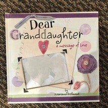 Dear Granddaughter Keepsake Book Hardcover Grandmother Memories - £7.98 GBP
