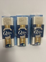 3 - Q-Tips Cotton Swabs 625 Count Each 100% pure cotton New - £14.88 GBP