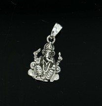 925 sterling silver handmade vintage stylish trendy idol Ganesha pendant ssp455 - £23.36 GBP
