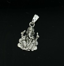 925 sterling silver handmade vintage stylish trendy idol Ganesha pendant... - $551.09 MXN