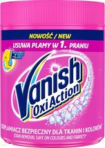 VANISH Oxi Action Stain removal for colored laundry-1 ct.-XL 470g- -FREE... - £22.69 GBP