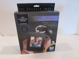 Sharper Image USB 2.0 Digital Photo Keychain 60 Images Rechargeable New LotP - £5.44 GBP