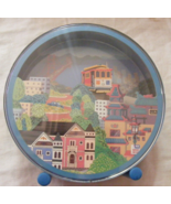 Vintage San Francisco Wind Up 1950&#39;s Music Box Moving Trolley Cars Japan - $49.49
