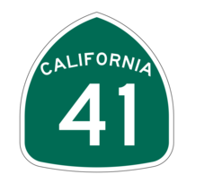 California State Route 41 Sticker Decal R1143 Highway Sign - $1.45+