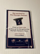 Officially Licensed Tokyo 2020 Summer Olympics Comcast Sponsor Pin - NEW NIP - £8.70 GBP
