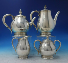 Royal Danish by International Sterling Silver Tea Set 4-piece #C353 (#6315) - £2,370.13 GBP