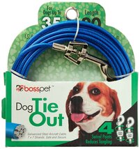 Warren Pet Products 20ft Tie-Out Cable for Medium to Large Dogs - €17,13 EUR