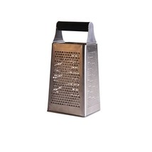 Mercer Culinary 4-Sided Acid Etched Box Grater, Black  - $36.00