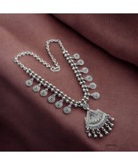 925 Véritable Serling Argent Main Classique Style Indien Femme Collier 61cm - €229,85 EUR