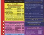 Chaco&#39;s Mexican Grill Menu San Antonio Texas  - $17.82