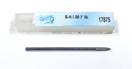 1/8&quot; (.125&quot;) SG-44 Long Reach Single Cut Carbide Bur SGS 17875 - £12.48 GBP