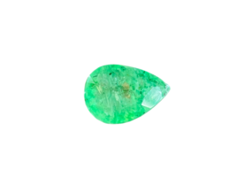 Esmeralda Piedra Natural Suelto 10.00CT Verde Corte Colombia Facetado Pera - £8.48 GBP