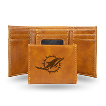 Miami Dolphins Wallet Trifold Laser Engraved - $55.49