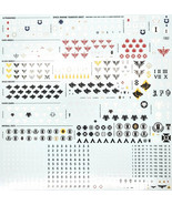 Warhammer 40k Space Marines Transfer Sheet Decals Icons LEVIATHAN BOX NEW - $6.94
