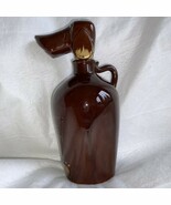 Vtg Barware drinking ceramic decanter Montana Hound Dog 9” Japan - $281.21 MXN