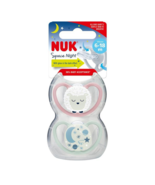 NUK Space Night Soother 6-18 Months Sheep 2 Pack - €69,51 EUR