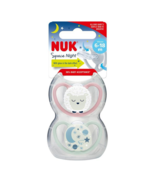 NUK Space Night Soother 6-18 Months Sheep 2 Pack - £63.64 GBP