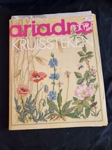Dutch Ariadne Kruissteken Needlework Magazine Patterns - £11.17 GBP