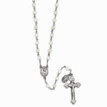 Wisdom and Harmony White Jade Rosary - $53.63 CAD