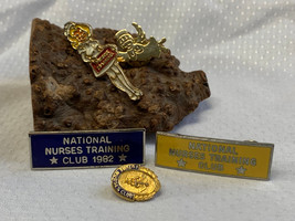 Mixed Lot Nurse Pins National Nurse Training Club Future Nurses Medical ... - £23.66 GBP
