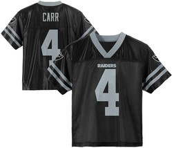 Nfl 2024 Oakland Las Vegas Raiders Derek Carr #4 Licensed Jersey Youth Sizes Nwt - £34.95 GBP+