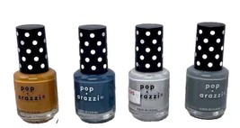 Pop-arazzi Nail Polish Lot 478611 Bid You Adieu Harvest Moon Dove Into The Fog - £8.34 GBP