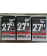 Three (3) Bell 27&quot; x 1 1/8 - 1 1/4 Standard Valve Bicycle Inner Tubes Fi... - £20.44 GBP