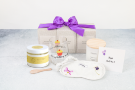 Lizush Trio Spa Gift Basket And Self Care Gifts For Women With Wine Glas... - $60.00