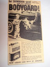 1953 Simoniz Liquid Car Wax Ad Get Showroom Shine In Minutes Without Rub... - $7.99