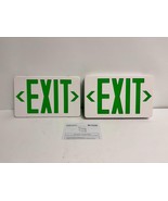 Exitronix VLEDC-51 LED Exit Sign with Emergency Lights Combo - $1,217.90 MXN