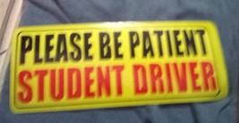 3 Pcs Student Driver Magnet Car Signs Please Be Patient Car Bumper Stick... - £6.18 GBP