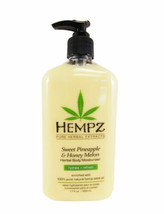 Hempz Sweet Pineapple &amp; Honey Melon Daily Herbal Body Moisturizer Lotion 17 Oz - £19.02 GBP