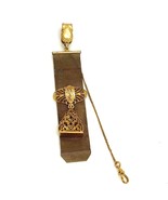 Antique Gold Filled Hallmarked Seal Fob Victorian Mesh Vest Clip Watch C... - £86.29 GBP