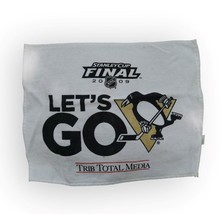 Towel Pittsburgh Penguins Let&#39;s Go Pens 2009 Playoffs - £11.64 GBP